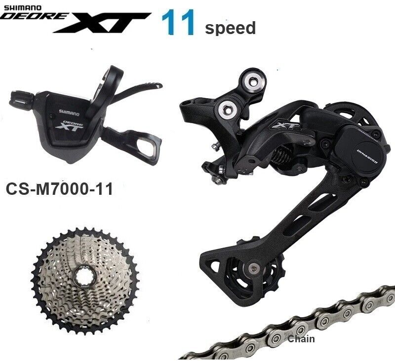 New Shimano XT M8000 1x11 Speed MTB Groupset Cassette CS New Shimano XT M8000 1x11 Speed MTB Groupset Cassette CS