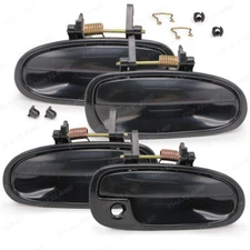 Set 4Dr Outer Outside Exterior Door Handle For Honda Civic EK EJ 1996 - 2000