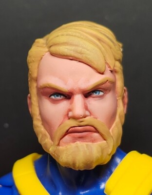 HEAD ONLY Marvel Legends Custom painted Winter Soldier Only custom ...