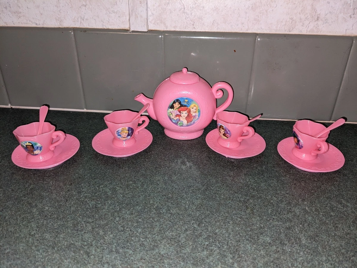 Disney princess sales tea set ceramic