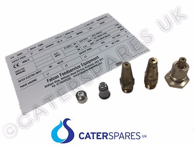 535680000 FALCON DOMINATOR G3860 GASFRITTEUSE UMBAUSATZ NAT AUF LP LPG PROPAN 