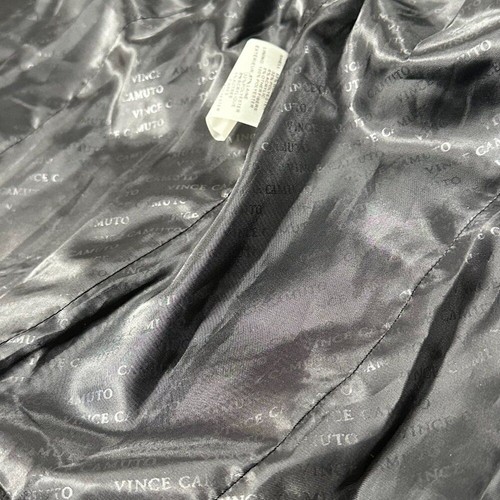 Neu mit Etikett - Vince Camuto zweireihiger Mantel mit Flügelkragen schwarz Größe M Damen NEU - Bild 8 von 12