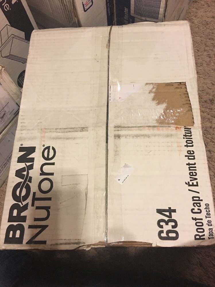 BROAN 634 Roof Cap eBay