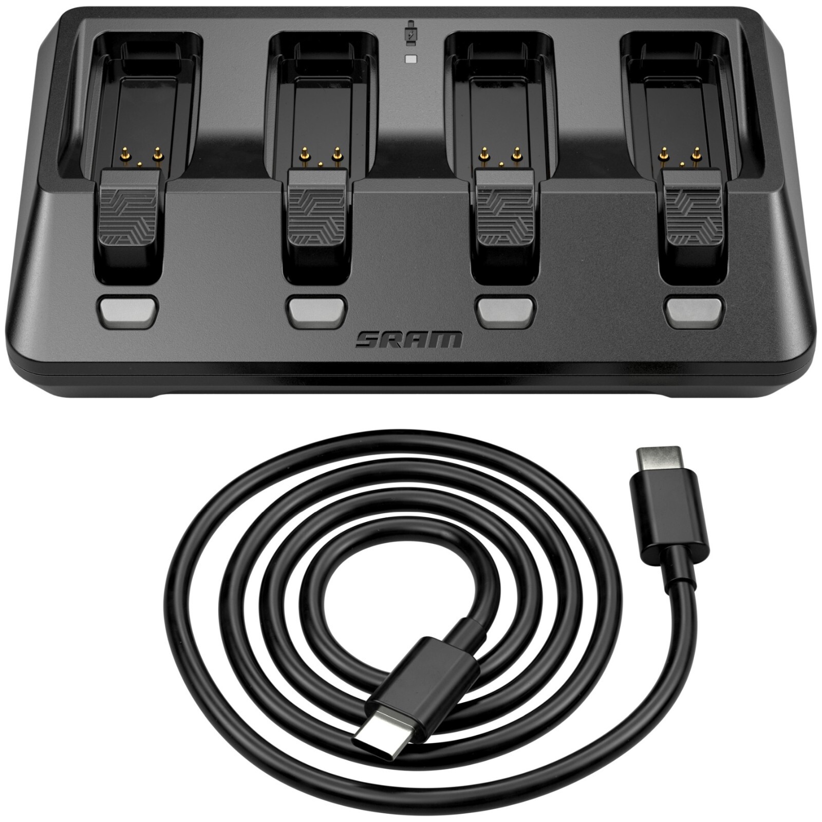 Chargeur Sram AXS 4 ports noir pour batterie de transmission vélo