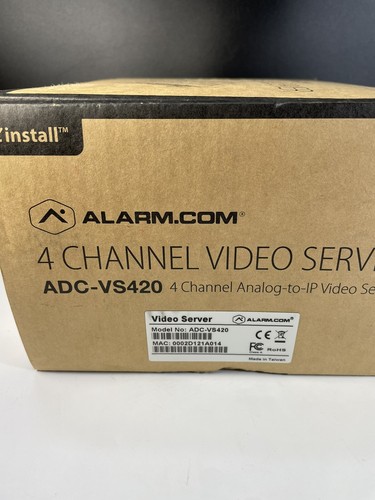 Alarm.com 4-Kanal Videoserver ADC-VS420 - Bild 5 von 5