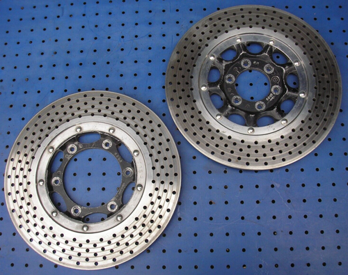 ECKERT BREMSSCHEIBEN VORNE HINTEN HONDA CB 750 F1 SPORT 1975-76 BRAKE DISK
