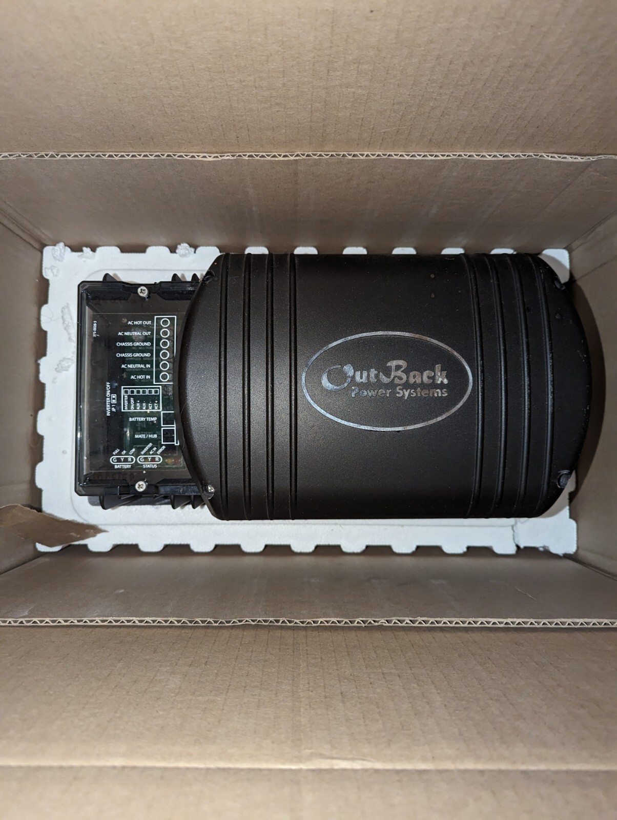 OutBack Power Inverter/Charger 3500W Black (VFX3524M) eBay