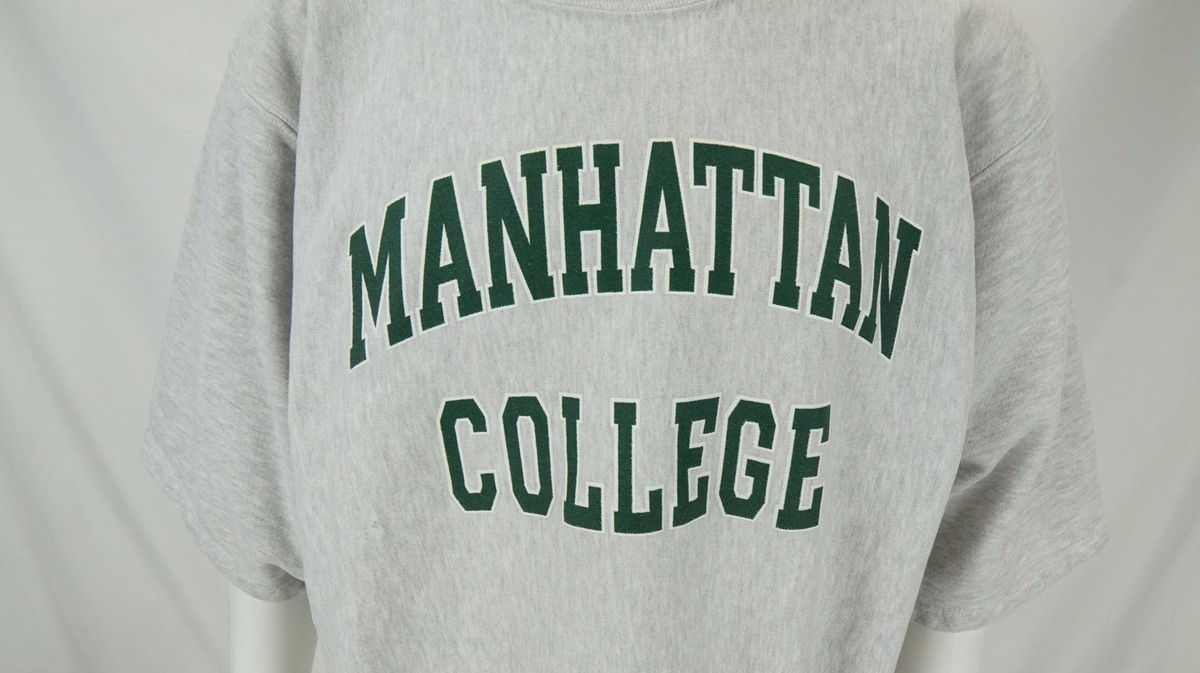 トップス Champion Reverse Weave MANHATTAN COLLEGE Manhattan College Champion Reverse Weave Sweatshirt