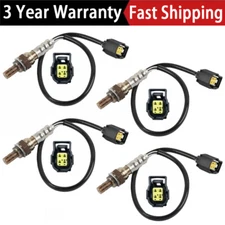 4pcs Oxygen O2 Sensor Up+Downstream For 2005-2007 Chrysler 300 5.7L V8, 6.1L V8