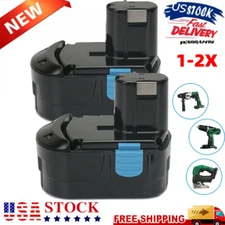 2PACK 18V 3.5Ah Battery For Hitachi EB1812S EB1814SL EB1820 EB1820L Ni-MH TOOL