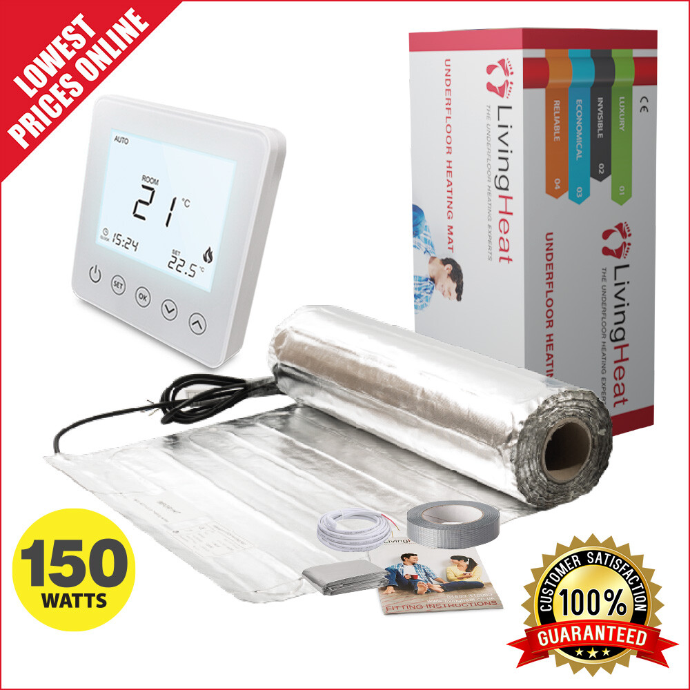 150w Under Floor Heating for Laminate / LVT Luxury Vinyl Tile / Engineered  Wood | eBay