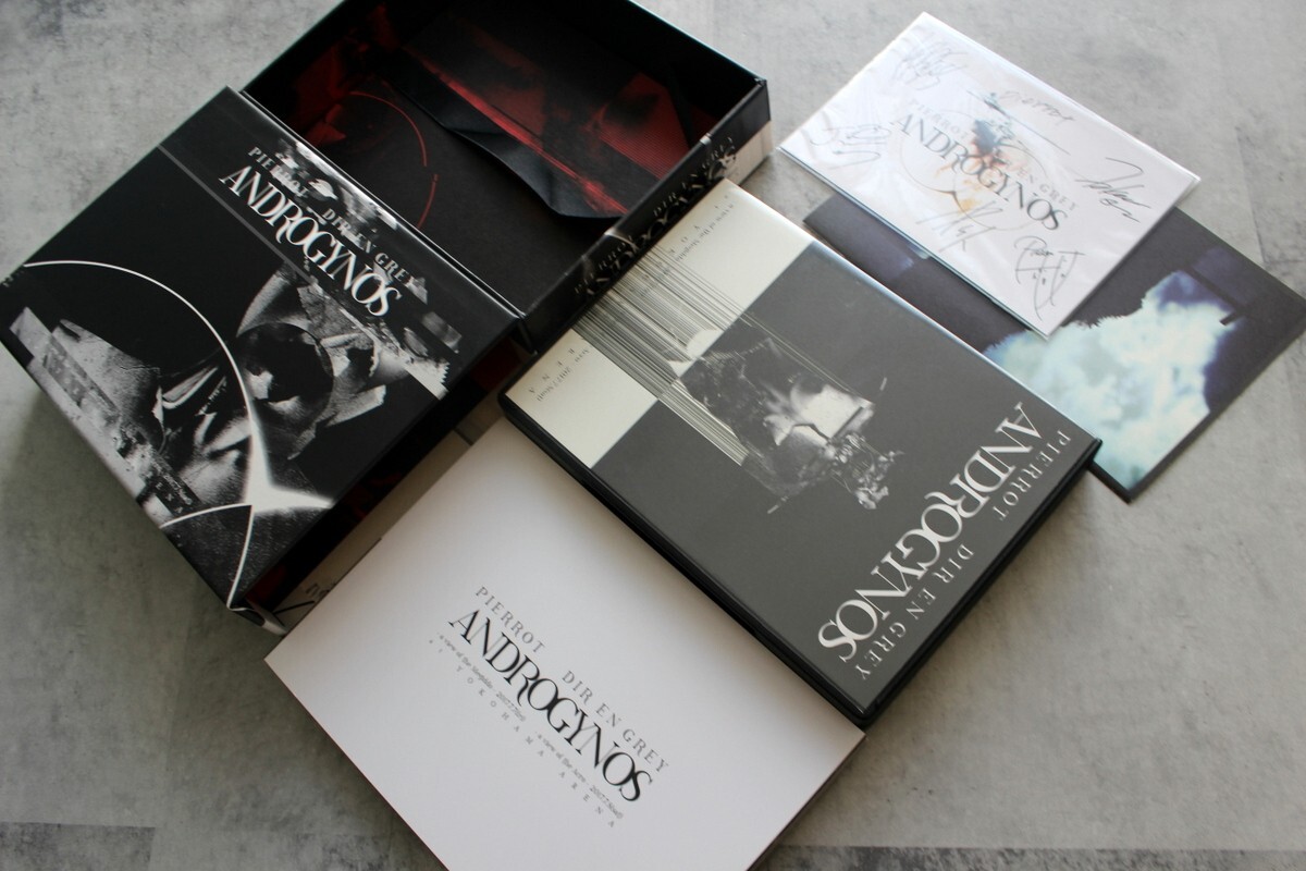 PIERROT x DIR EN GREY ANDROGYNOS Delux edition Japan Blu-ray PIERROT x DIR EN GREY ANDROGYNOS Delux edition Japan Blu-ray