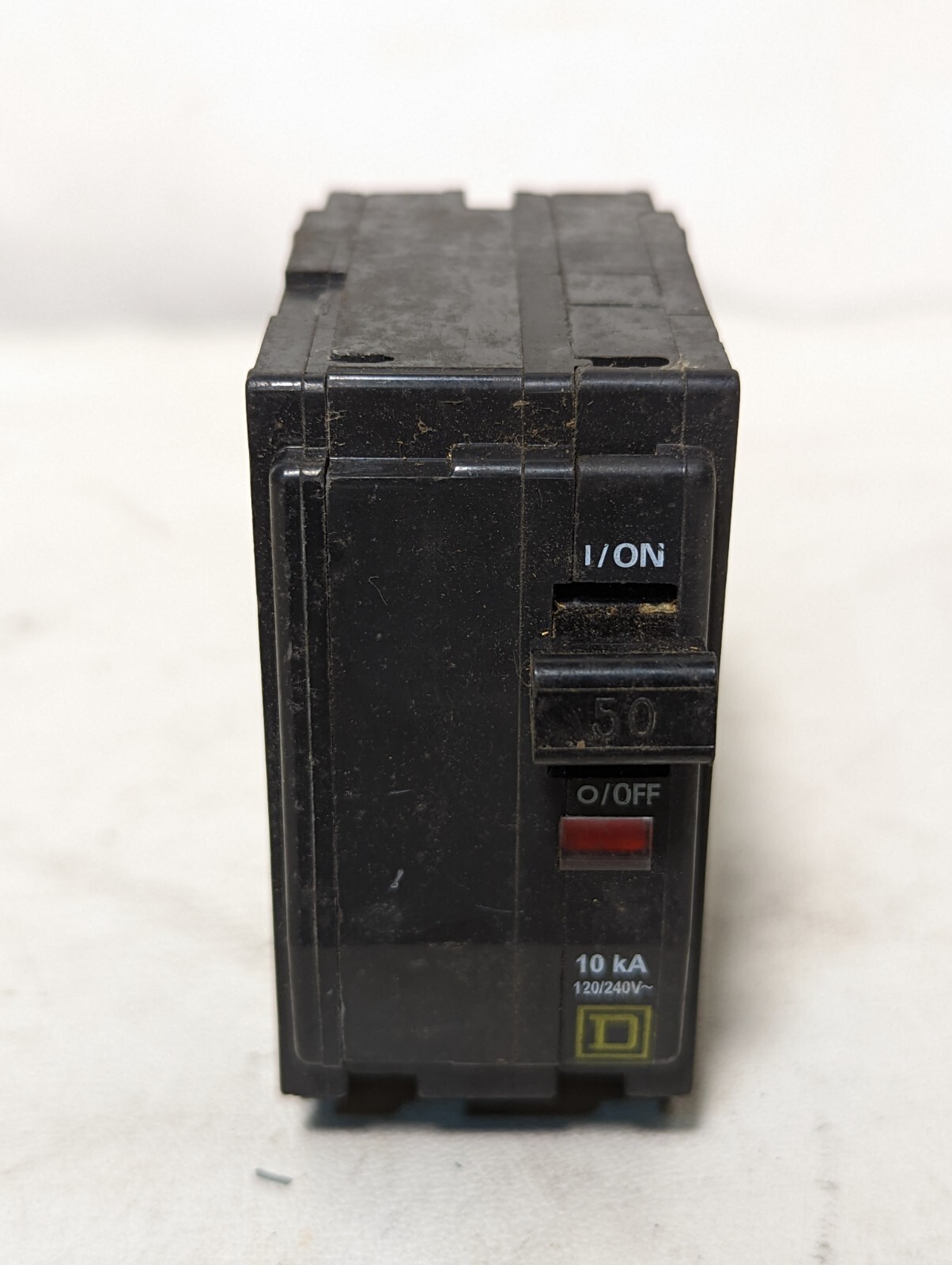 QO250 2-Pole 50 Amp Circuit Breaker – Plug-On, 120/240V, QO Series