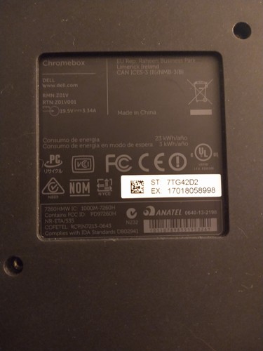 Dell Chromebox 3010 (2014) lightly used in perfect working condition - Picture 3 of 4