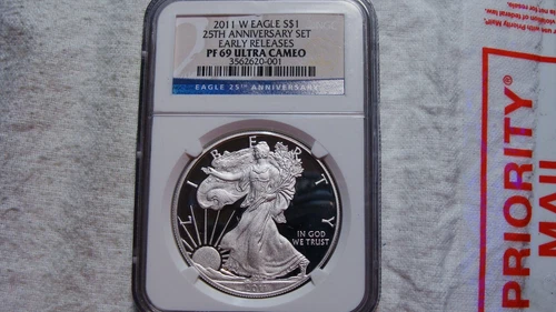 2011-W American Silver Eagle NGC PF-69