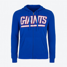 G-III Women's New York Giants Curtain Call Full-Zip Hoodie, Royal Blue, Small