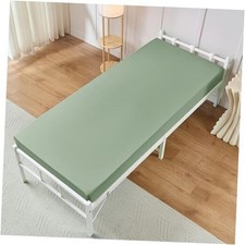 Cot Fitted Sheet Cot Sheets, Ultra Soft and 31 x 75 Inch Light Green
