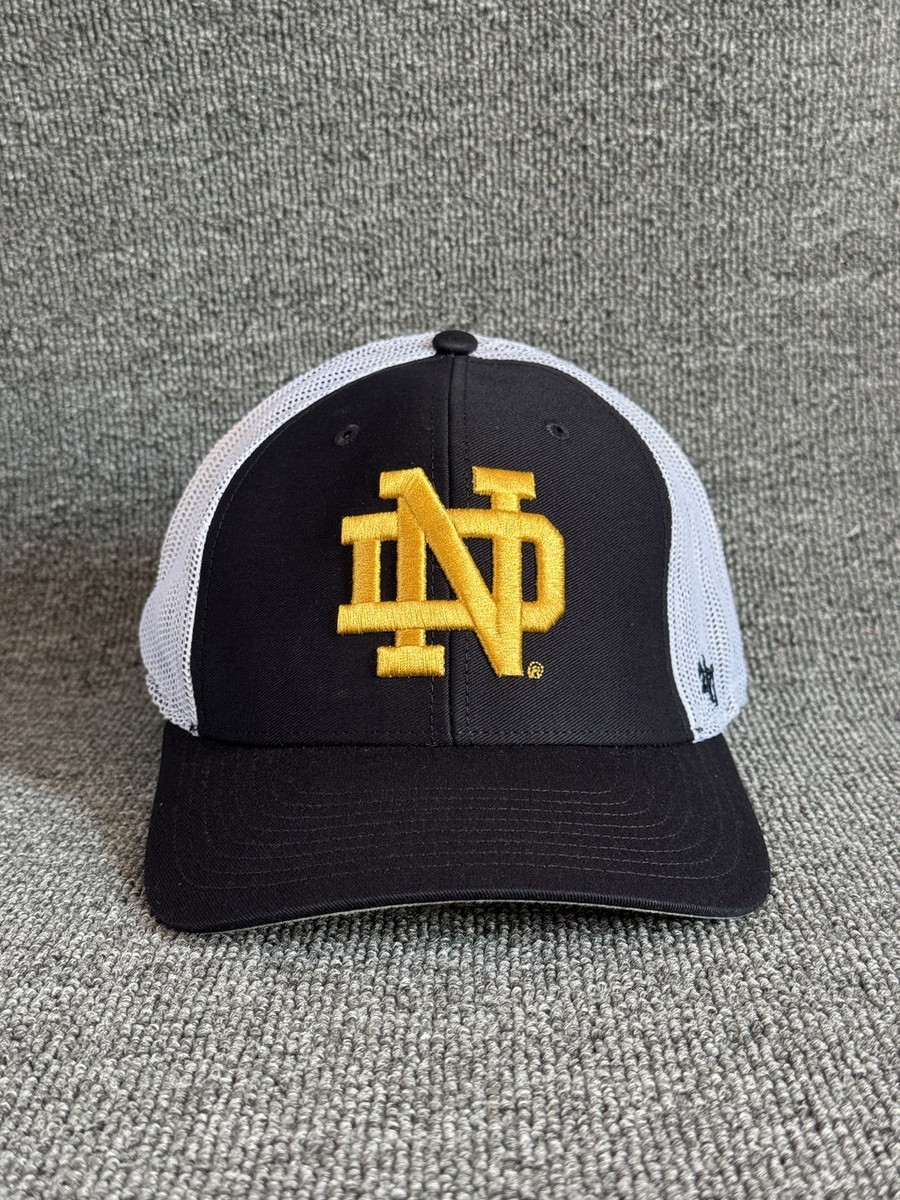 '47 Brand Notre Dame Trucker Snapback Navy White One Size NCAA Hat