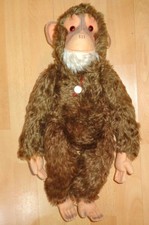 Großer Hermann Affe mit Plakette