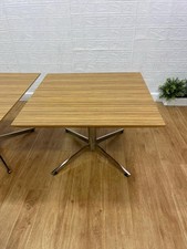 Pair Frovi branded executive designer coffee tables / lounge / reception - UK 🚚