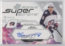 2023-24 SPx Super Scripts Rookies Billy Sweezey #SSR-BS Auto 0cv