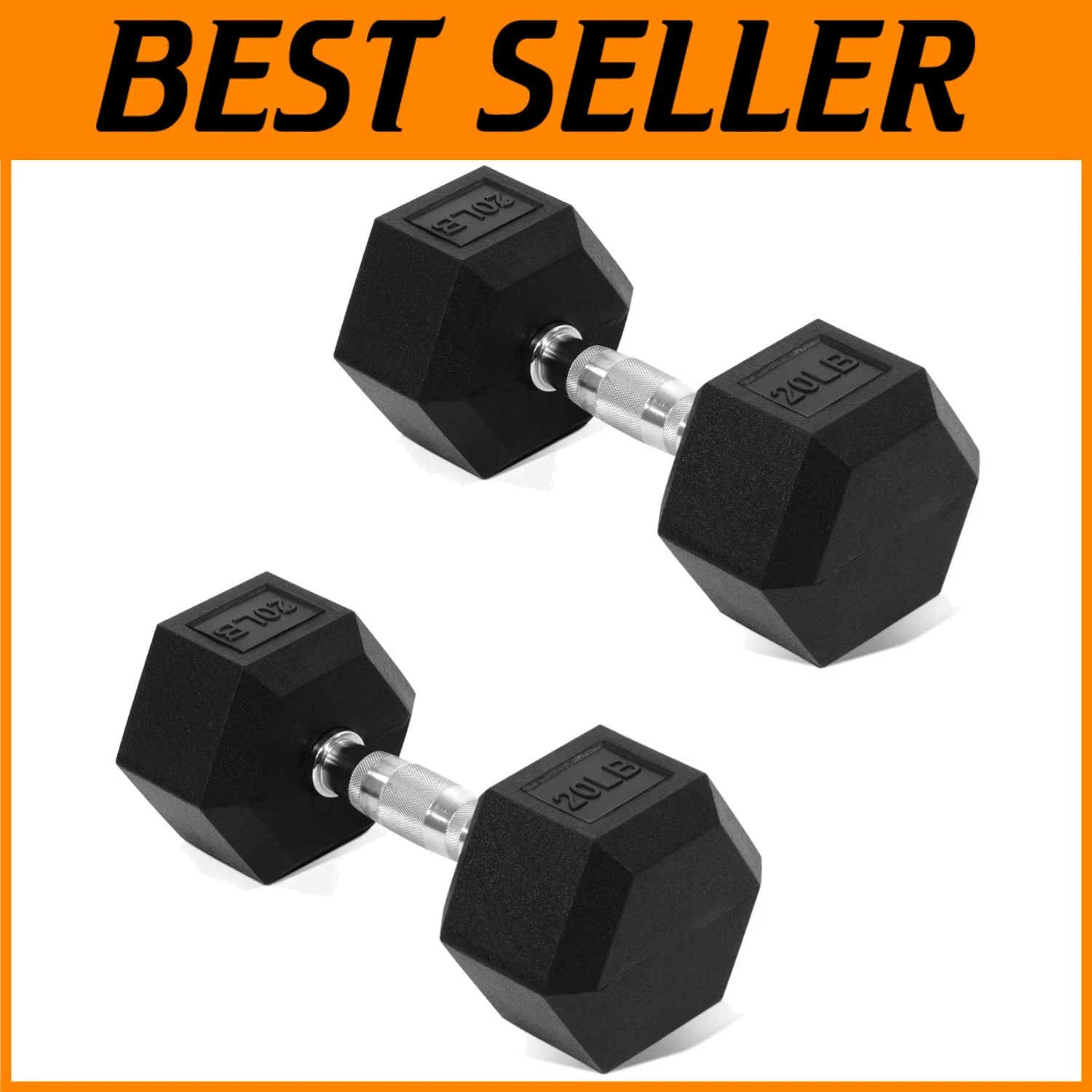 Hex Dumbbells Set with Alloy Steel Handle