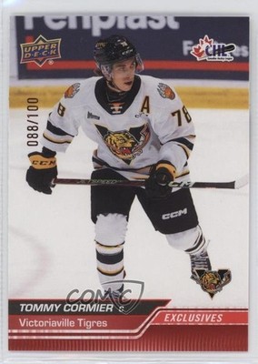 2023-24 Upper Deck CHL Exclusives 88/100 Tommy Cormier #42 1s10