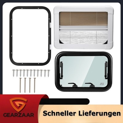 Wohnmobil Ausstellfenster für Anhänger Camper für Anhänger RV Gehärtetes Glas