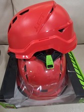 Lift Safety Radix Vented Safety Helmet Red Type 2