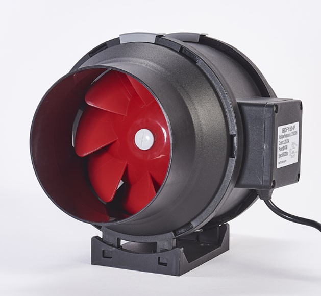 6” Twin Speed Extractor Fan – Inline Ventilation HVAC Airflow Control