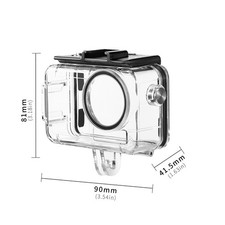 Waterproof Case Sports Camera Dive Case Accessory for DJI ACTION5 PRO/4/3 Part