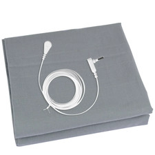 Grounding Mat Grounding Bed Sheet with 10 Silver Fiber 90 Organic Cotton Nat