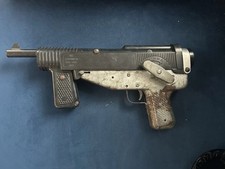 Vintage Mattel Toy Wind Up Machine Gun