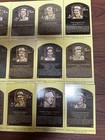 Lot of 27 Baseball Hall of Fame Yellow Plaque Cards — photo 5