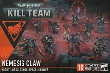 Night Lords Singles - Chaos Nemesis Claw - Kill Team - Warhammer 40k