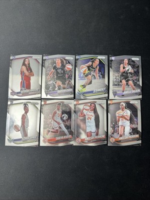 2025 Panini Prizm WNBA Prizm ROOKIE (8) Card Lot (RC) Morrow, James, Chen w41