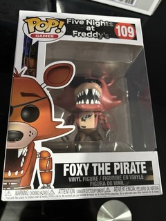 Funko Pop! Five Nights at Freddy's FNAF Foxy the Pirate Figure #109