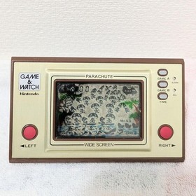 Nintendo Game & Watch Parachute PR-21 Wide Screen 1981 Handheld w/ Manual Tested