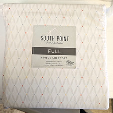 South Point Home Fashions Microfiber 4-piece Full Sheet Set