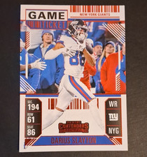 Darius Slayton 2024 Panini Contenders Football Base Set #75 New York Giants