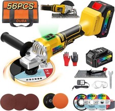 Cordless Angle Grinder Compatible Dewalt 20V MAX Battery 4-1/2" to 5" Brushless