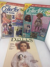 LOT 3 DOLLS COLLECTOR MAGAZINES 1992.