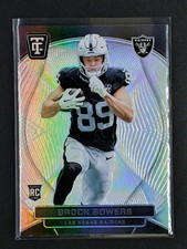 BROCK BOWERS 2024 Totally Certified #109 Las Vegas Raiders Rookie Card