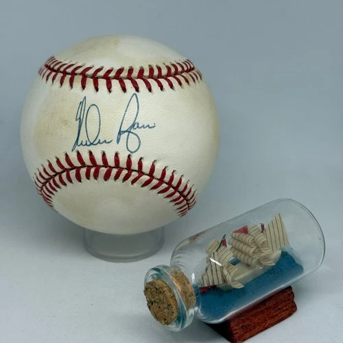 Nolan Ryan signed Rawlings OAL Baseball JSA COA Astros Rangers HOF Auto A4051