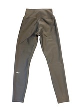 ALO YOGA High-Waist Airlift Leggings 7/8 Length size XS Olive Branch EUC Gym Run