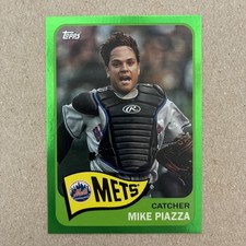 2023 Topps Archives - 1965 Topps Mike Piazza #139 Green Foil /99