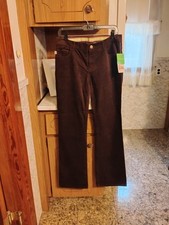 NWT Lilly Pulitzer Main Line Chocolate Brown Corduroy Pants Size 4, Retail 148
