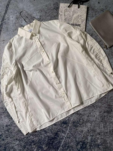 Women Akris Shirt White L