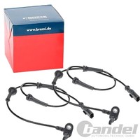 2X Bremi ABS-SENSOR Raddrehzahl Vorne Passend FÜR Renault Master Links+Rechts |