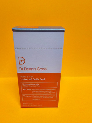 Dr. Dennis Gross Universal strength NEW  peel pads new in box 30 pcs exp 9 27